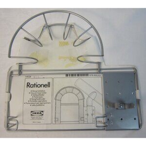 Ikea Rationell Wall Mounted Vacuum Hose Holder Gray Rack 678.659.83